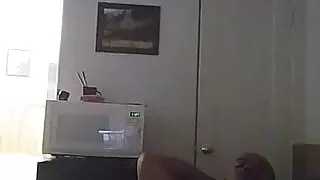 Black Cock Strokes to Porn