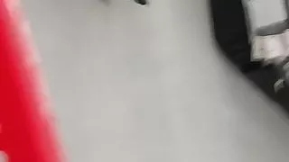 Nice booty shorts glimpse