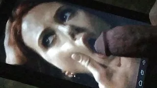 Scarlett Johansson Cum Shame - Halte die Schlampe fest