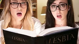 Magic spell makes Carter Cruise and Whitney Wright lesbian