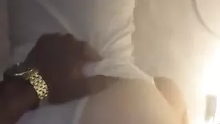 PAWG girlfriend loves BBC doggy POV