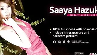 Small titty Saaya rides tha man's small dick hard