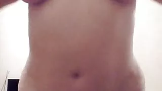 Sexy blonde big tits