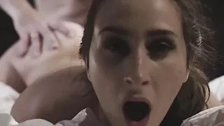 Old Stepdad takes Ashley Adams' anal virginity