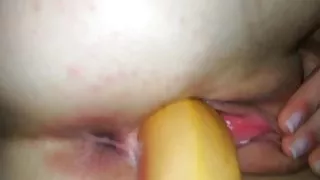 FineCouple and banana - Banan u srspkoj pickici