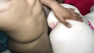 Sexy blonde  loves to fuck big black cock