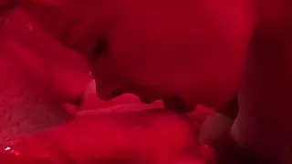 Little ho licks my balls