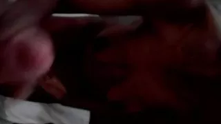 Young friend gets cum shower