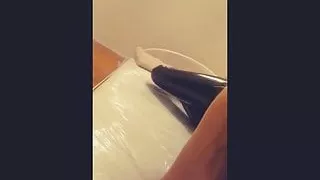 Princess in leather and PVC