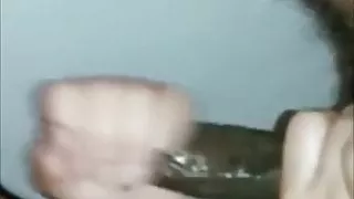 Friend comes over to give bbc a hj