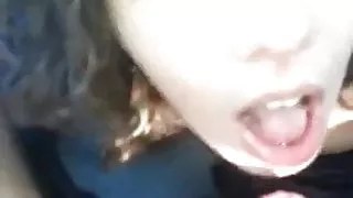 Amateur Italian blowjob