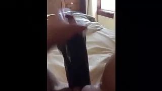 Wife&rsquo;s masturbation with her new dildo