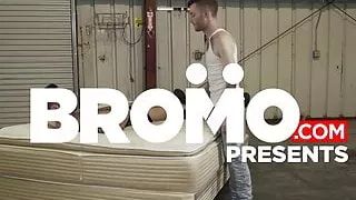 Jordan Levine with Seamus OReilly at Warehouse Chronicles