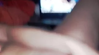 My Girl E.... masturbate wet Pussy to a Porn