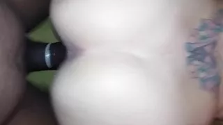 White girl takes BBC