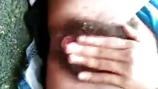 Hairy Black Kitty Play