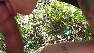 outdoor creampie with whore