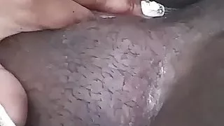 Ebony Masturbating pt 1