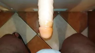 My fake pussy fuck dildo