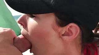 Beach Blowjob