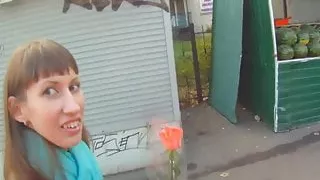 Pulled eurobabe orally pleasured in pov