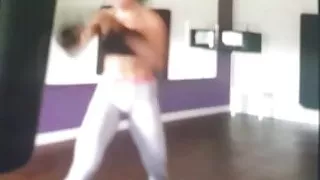 Bubble butt at the gym circuits