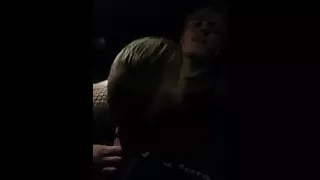 Wife suck cock in car