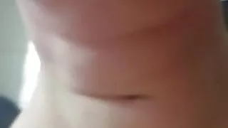 Girl rubbing herself on the pillow until she cum.