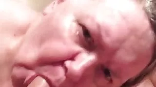 BBW Granny Blowjob