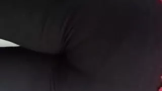 Bellyful Girl in Tight Jeans