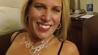 Hot Facial Cumshot For The Blonde Wife