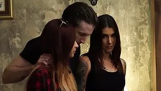 Tattooed teen Felicity Feline takes it up her hole hard