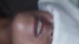 She bounces her tits when I fuck her