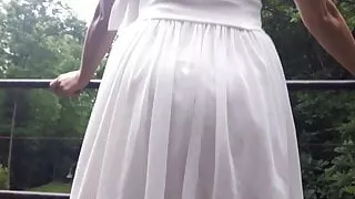 Little Princess in Dirt and Rain