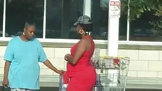 Spotted A Big Booty Belizean Woman