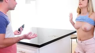 Bratty Sis - Big Bro Gives Step Sister A Lesson On Stealing!