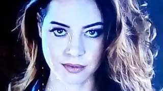 My wildout  Ebony Cumtribute to Aubrey Plaza