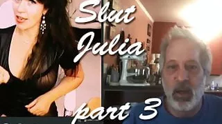 Training and blackmailing my slut to become a whore