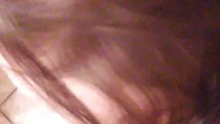 Giving BF blow job in friend's bathroom