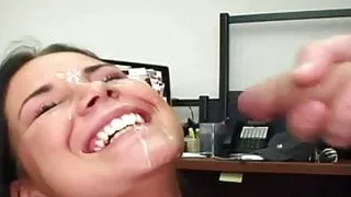 Mayes Loving Her Facial