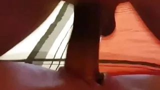 Blonde Milf fucking a young guy