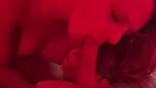 Cute young hooker blows, deepthroats, lick balls and rims