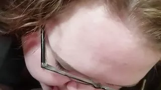 bbw slowly sucking and licking black dick