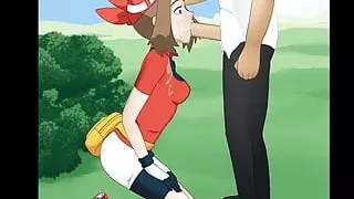 Pokemon - May X Hakura : Super Deepthroat