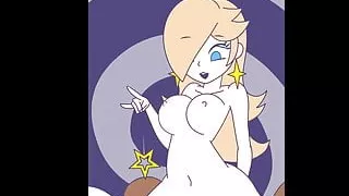Mario Princess Rosalina 1UP by minus 8