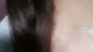 indian guy showing his wife's ass on live