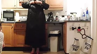 Rubber lined Mackintosh and latex