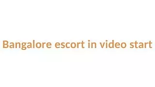 Female  in bangalore