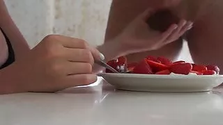 Making breakfast for my goddess