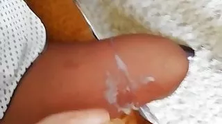 Russian wife handjob pantyhose